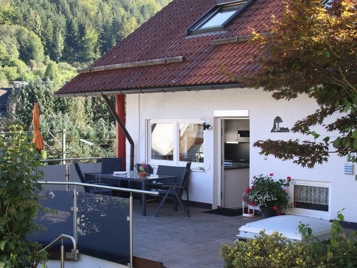 Ferienwohnung Am Eiberg Bad Wildbad Eksteriør bilde